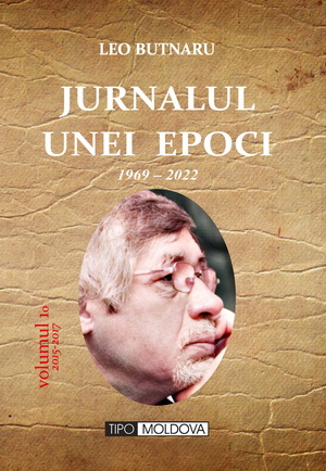 coperta carte jurnal. vol. x (2015-2016-2017)
 de leo butnaru
